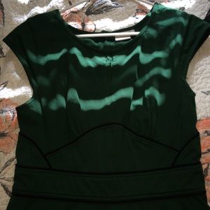 eShakti Dark Green Vintage Inspired, Size XL/16